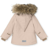 MINI A TURE Wang Fleece Fur Vinterjakke Rose Dust 5