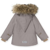 MINI A TURE Wang Fleece Fur Vinterjakke Zinc Purple 4