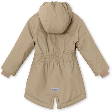 MINI A TURE Vikana Fleece Vinterjakke Savannah Tan 2