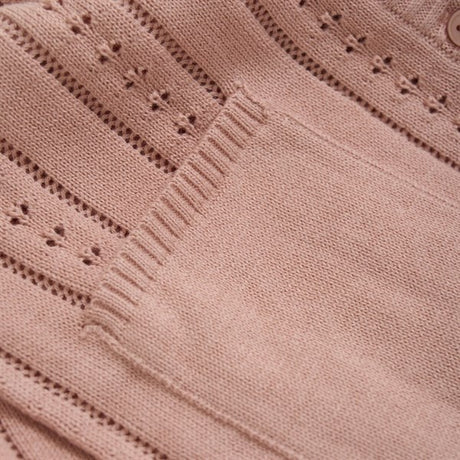 Minymo Peach Beige Cardigan Strik 2