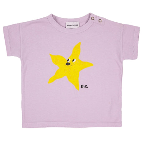 Bobo Choses Lavender Starfish T-Shirt