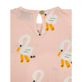 Bobo Choses Light Pink Pelican All Over Ruffle T-Shirt 7