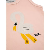 Bobo Choses Light Pink Pelican Sleveless Body 3