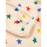 Bobo Choses White Multicolor Stars All Over Terry Sweatshirt 4