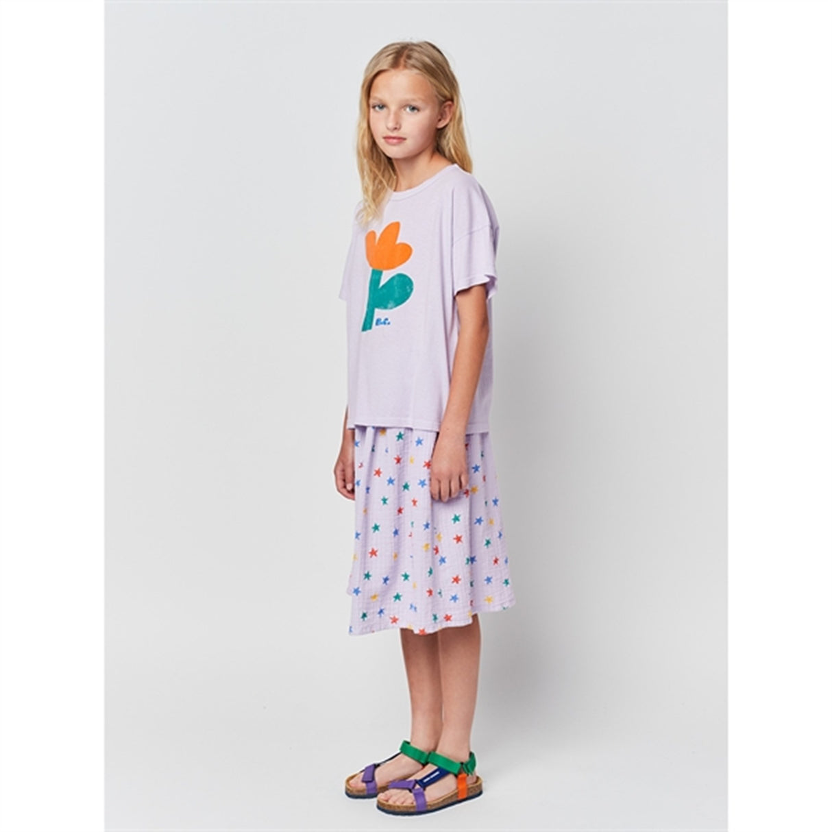 Bobo Choses Lavender Sea Flower T-Shirt 5