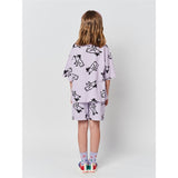 Bobo Choses Lavender Mr Birdie All Over T-Shirt 6