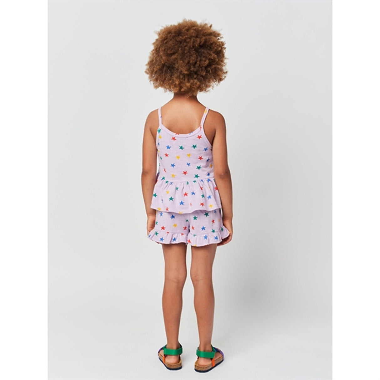 Bobo Choses Lavender Multicolor Stars All Over Tank Top 6