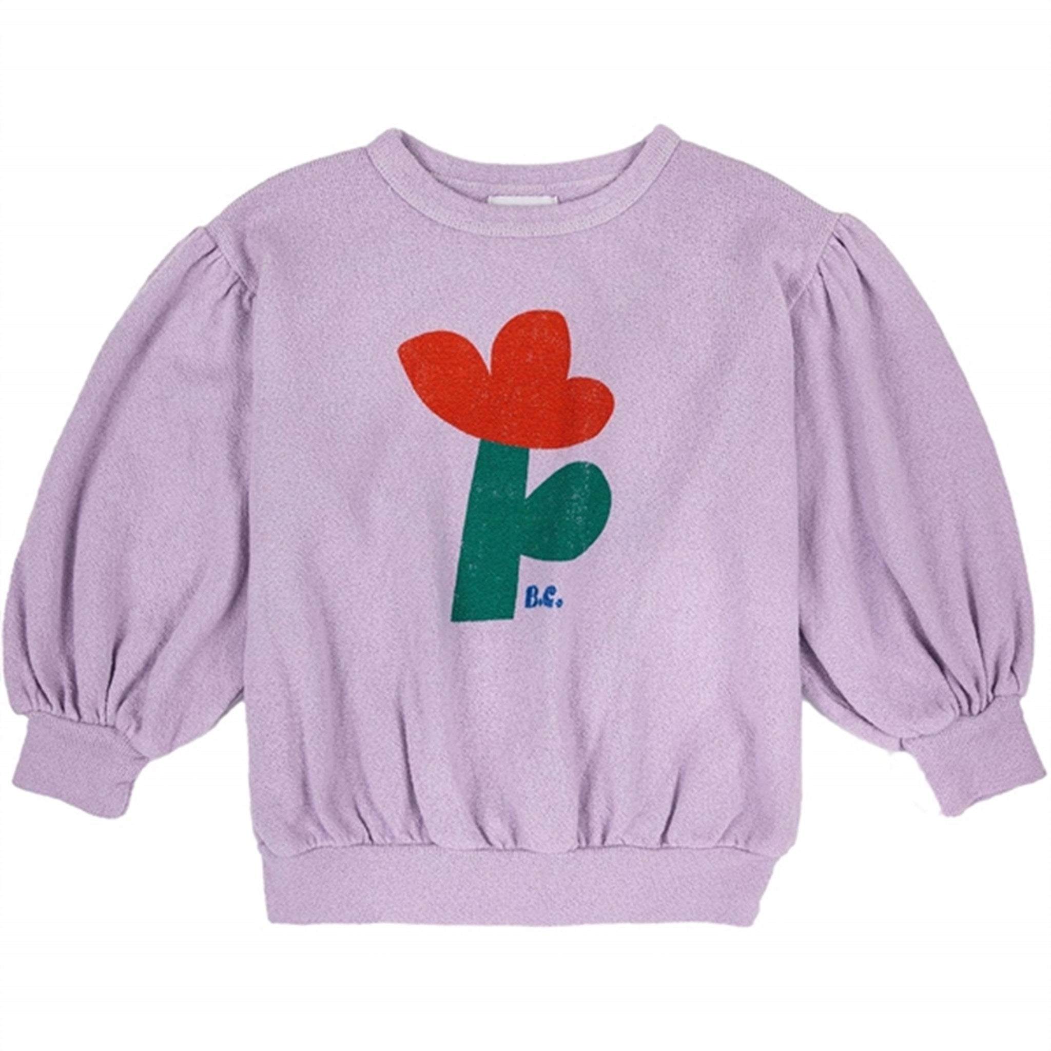 Bobo Choses Lavender Sea Flower Sweatshirt
