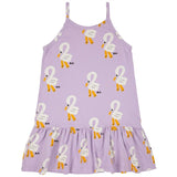 Bobo Choses Lavender Pelican All Over Kjole