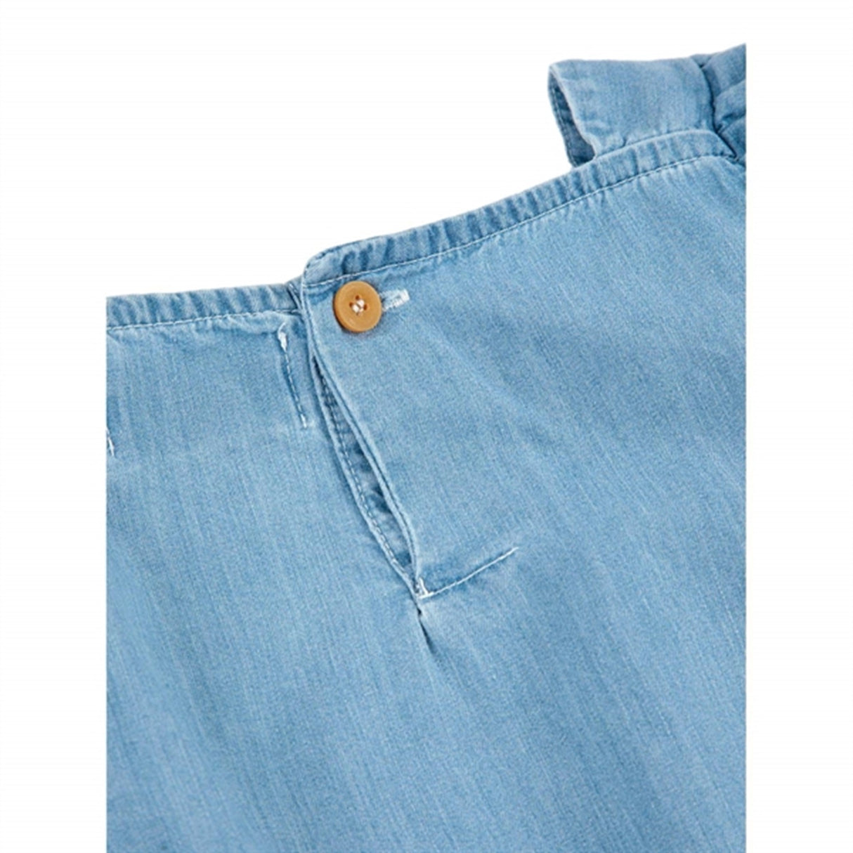 Bobo Choses Light Blue Pelican Denim Flæse Kjole 3