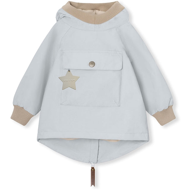 MINI A TURE BABYVITO Forårs Anorak m/Fleece Foer Pearl Blue