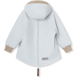 MINI A TURE BABYVITO Forårs Anorak m/Fleece Foer Pearl Blue 3