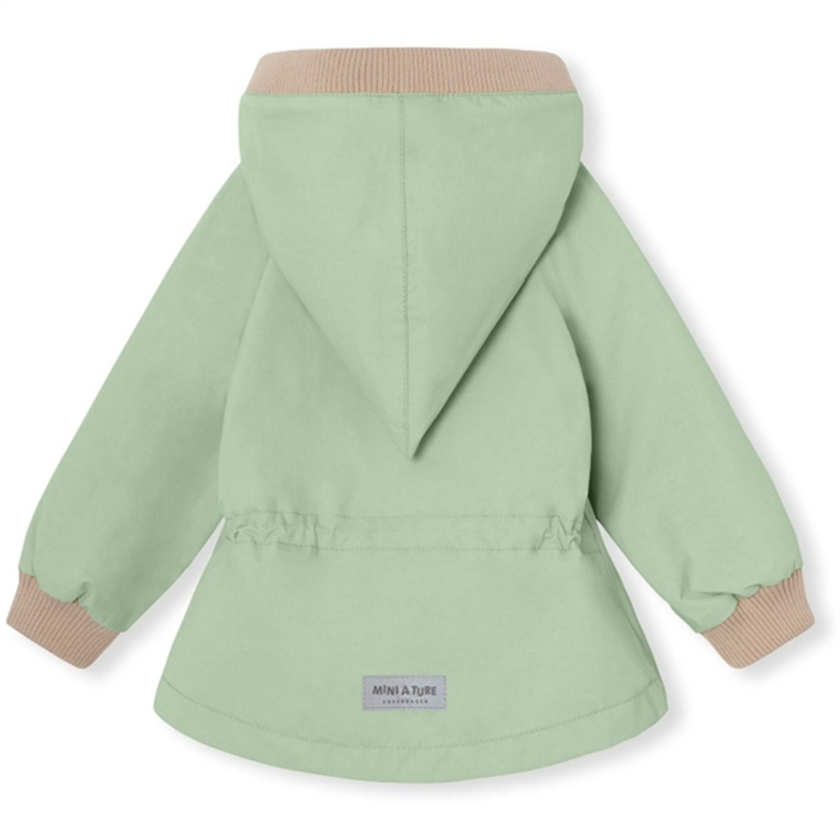 MINI A TURE WAI Forårsjakke m/Fleece Foer Dusty Light Green 3