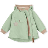 MINI A TURE WAI Forårsjakke m/Fleece Foer Dusty Light Green 2