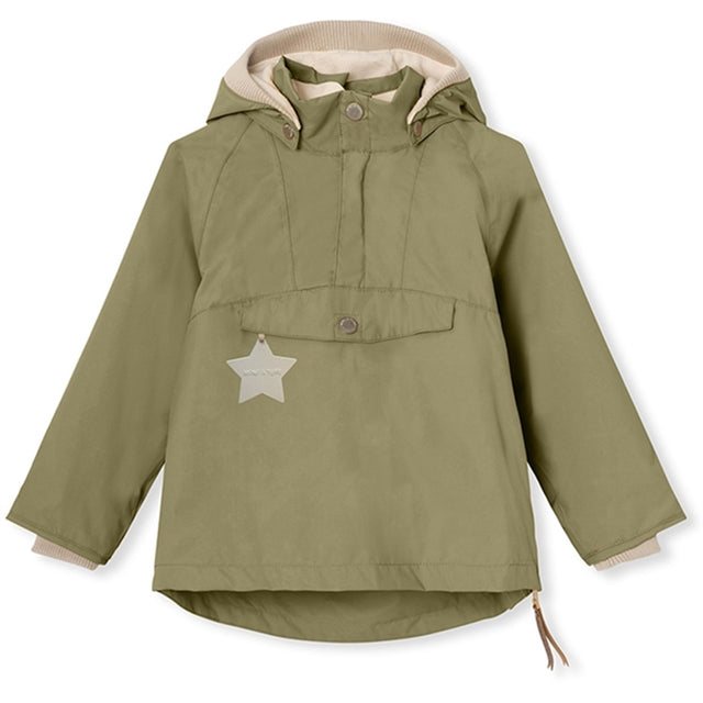 MINI A TURE VITORIO Forårs Anorak m/Fleece Foer Aloe Green