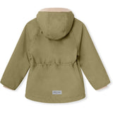 MINI A TURE VITORIO Forårs Anorak m/Fleece Foer Aloe Green 2