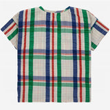 Bobo Choses Baby Madras Checks Woven Skjorte Short Sleeve Multicolor