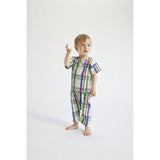 Bobo Choses Baby Madras Checks Woven Skjorte Short Sleeve Multicolor