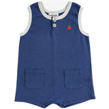 Bobo Choses Baby Tomato Playsuit Sleeveless Navy Blue