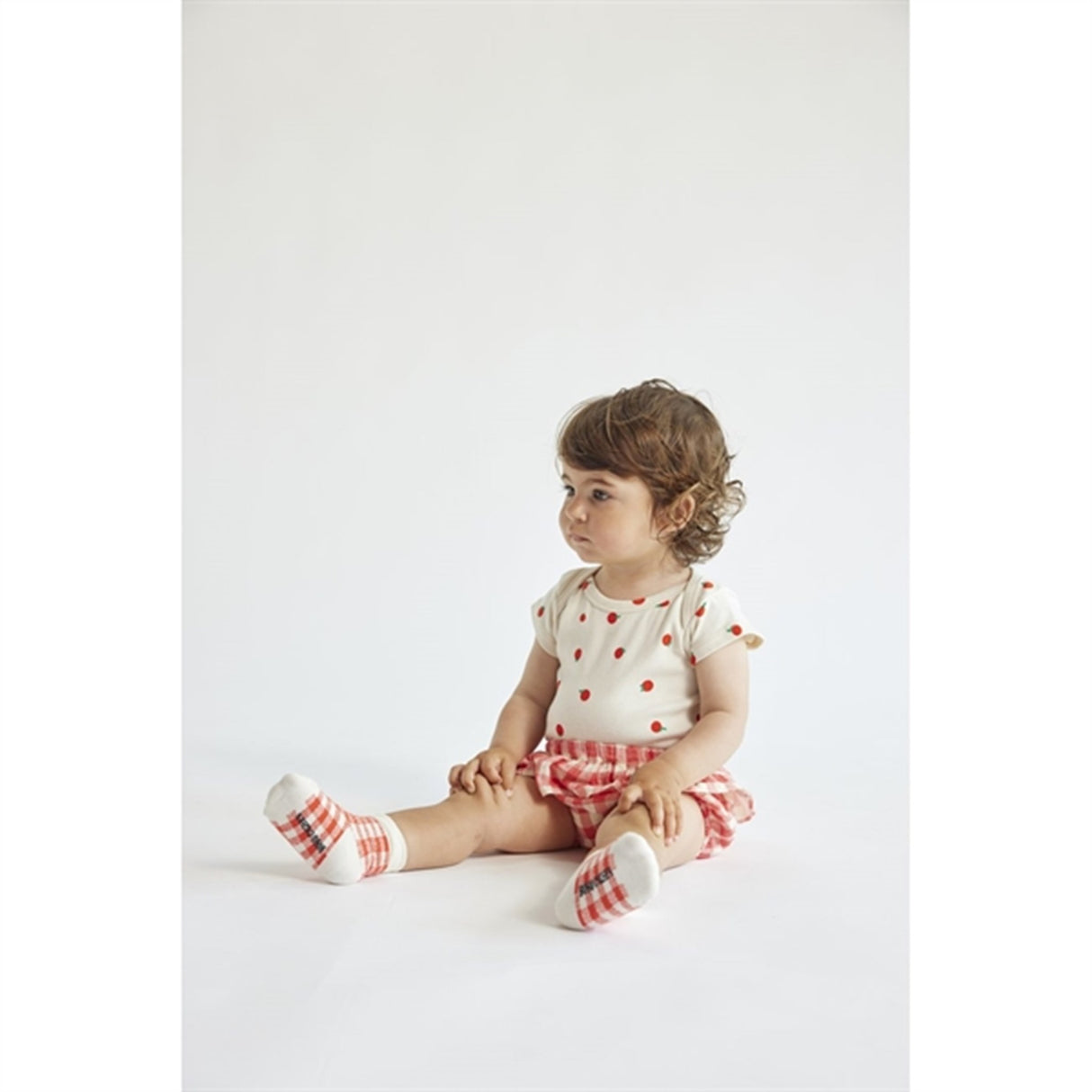 Bobo Choses Baby Tomato Body og Vichy Accessories Gaveæske Offwhite 9