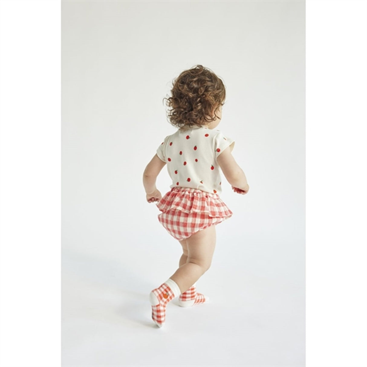 Bobo Choses Baby Tomato Body og Vichy Accessories Gaveæske Offwhite 8