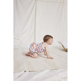 Bobo Choses Baby Ribbon Bow All Over Ruffle Woven Bloomers Offwhite 4