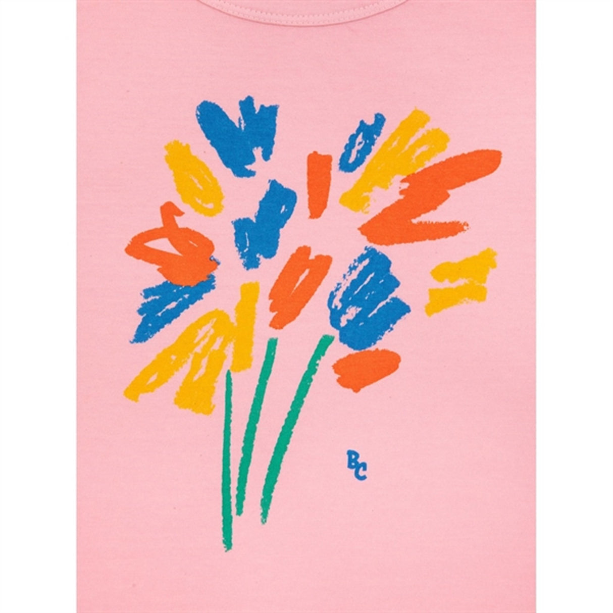 Bobo Choses Fireworks T-Shirt Pink 2