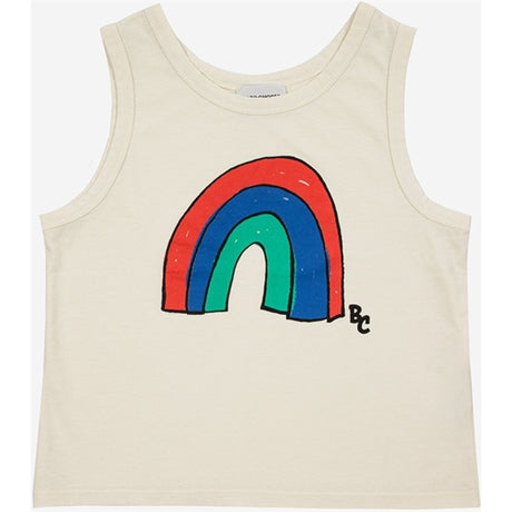 Bobo Choses Rainbow Tank Top Offwhite