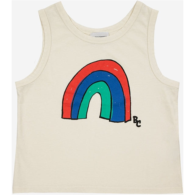 Bobo Choses Rainbow Tank Top Offwhite