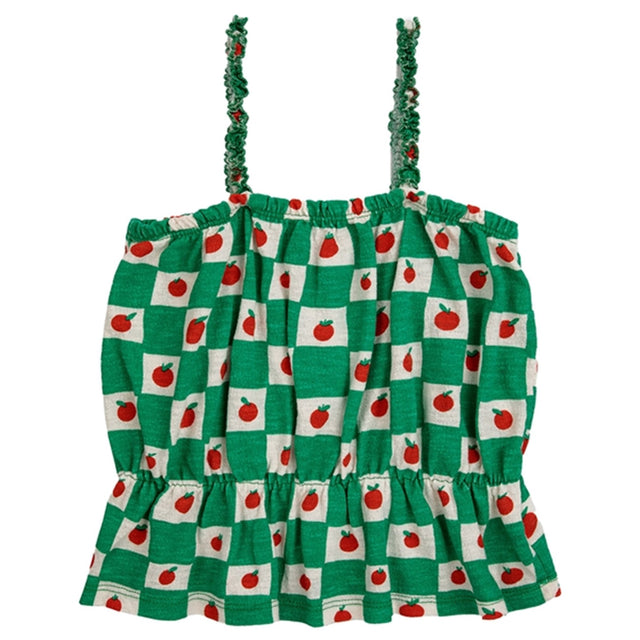 Bobo Choses Tomato All Over Tank Top Offwhite