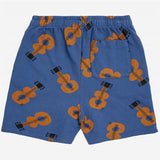 Bobo Choses Acoustic Guitar All Over Bermuda Shorts Navy Blue 6