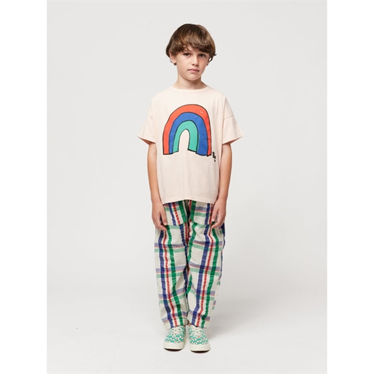 Bobo Choses Madras Checks Woven Bukser Baggy Multicolor 6