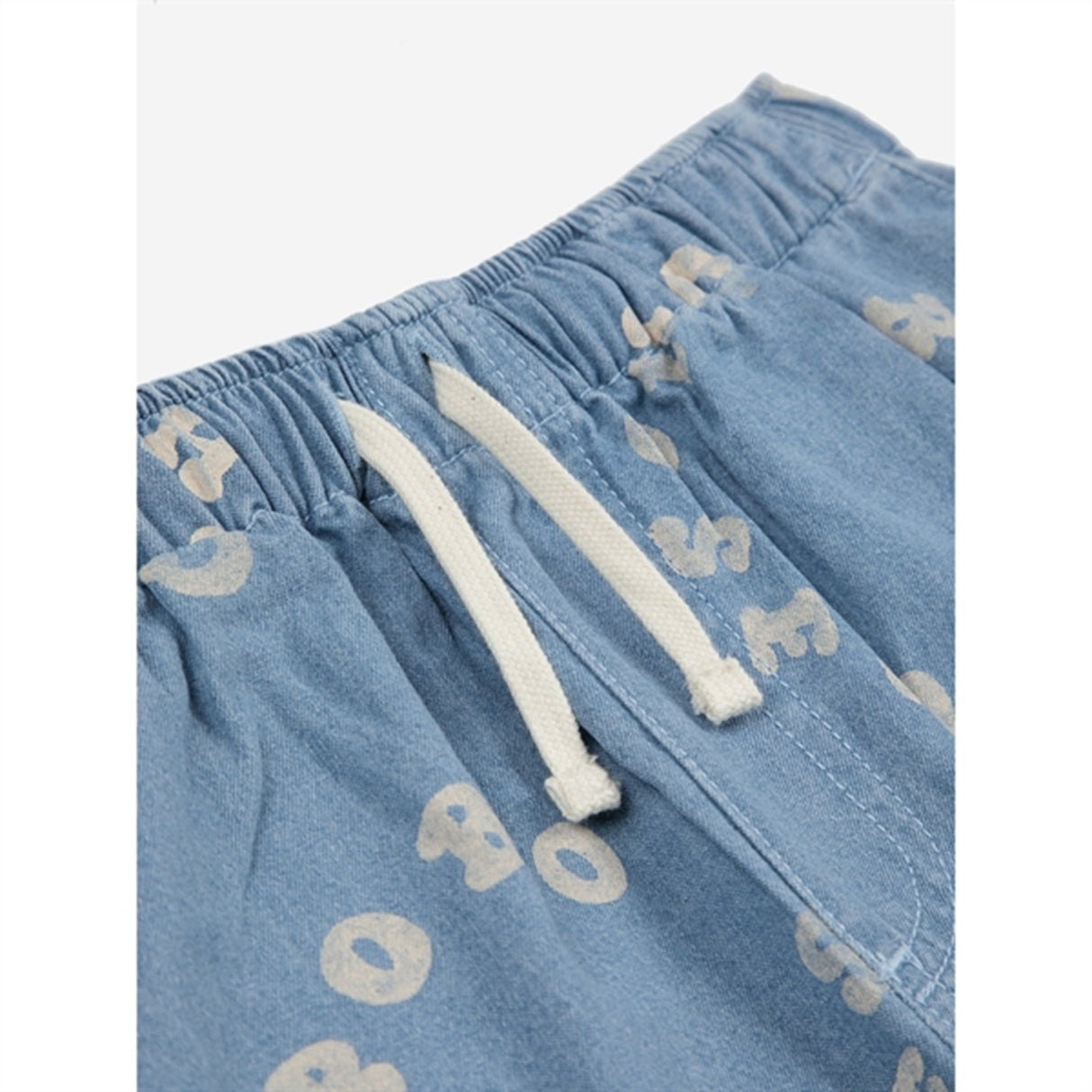 Bobo Choses Bobo Choses Circle All Over Denim Bukser Light Blue 3