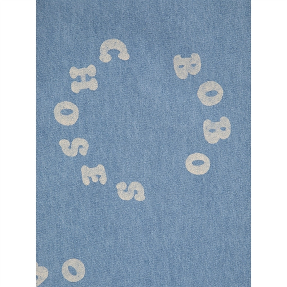 Bobo Choses Bobo Choses Circle All Over Denim Bukser Light Blue 4