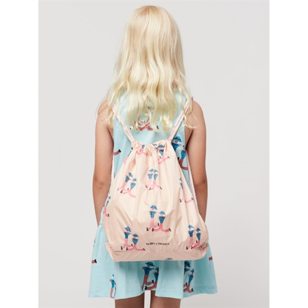 Bobo Choses Dancing Giants All Over Lunch Taske Light Pink 3