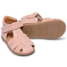 Pom Pom Begyndersandal Velcro Rose