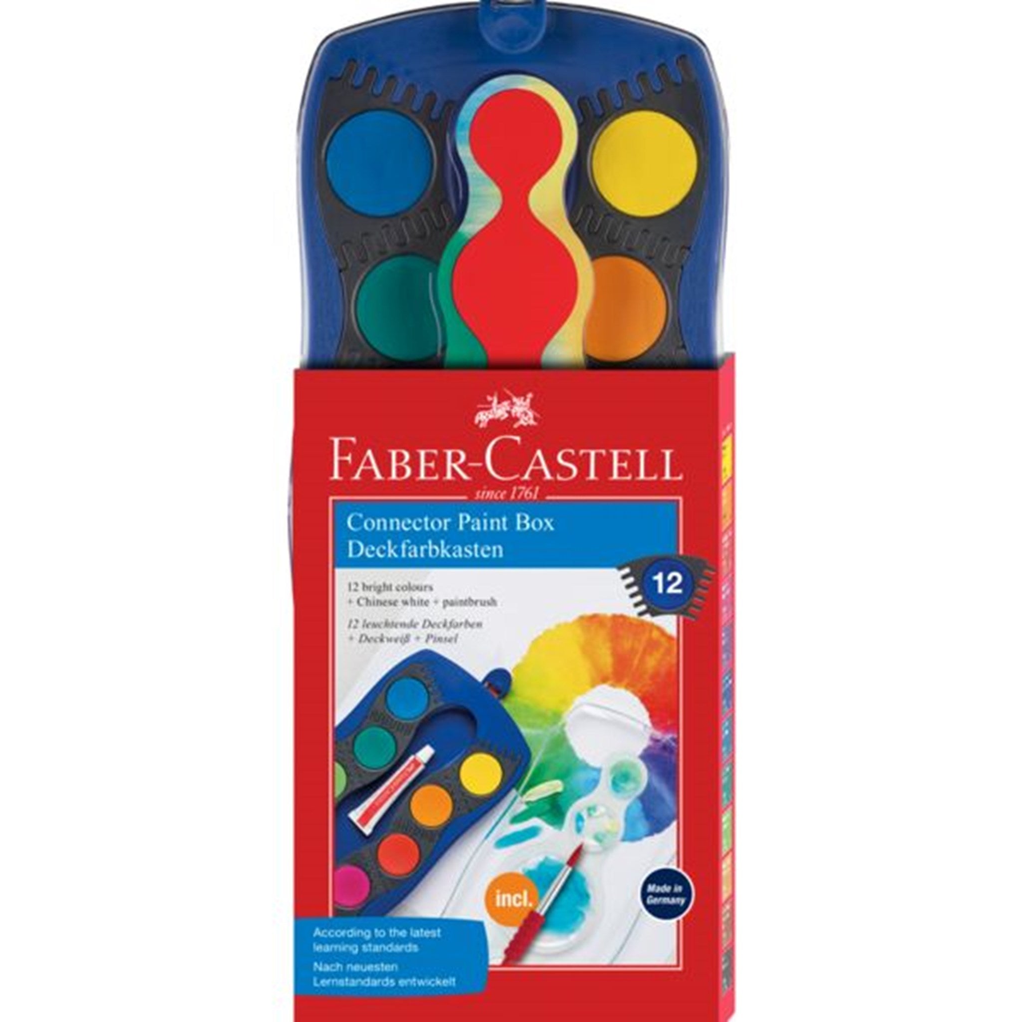 Faber Castell Connector Farveæske 12 Farver
