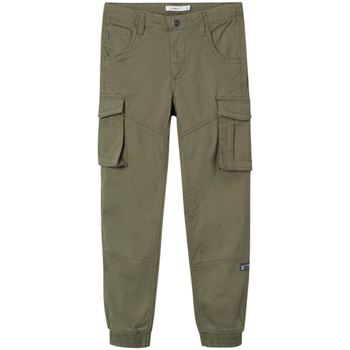 Name it Deep Lichen Green Ryan Cargo Twill Bukser Noos