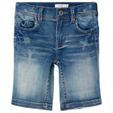 Name it Medium Blue Denim Theo Hayer Noos Shorts