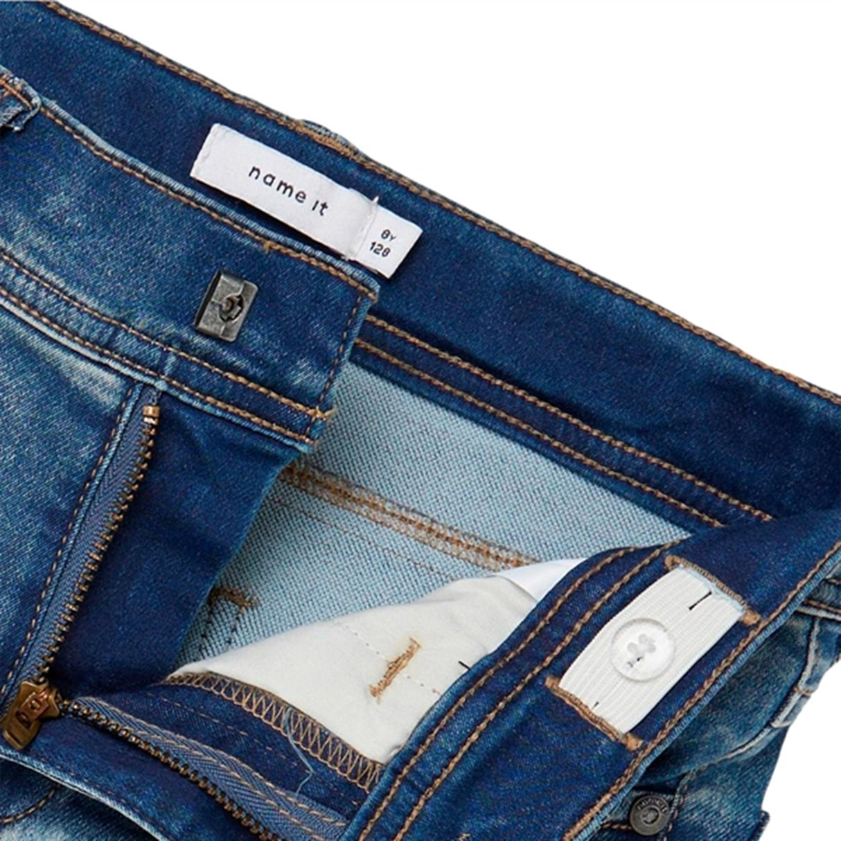 Name it Medium Blue Denim Theo Hayer Noos Shorts