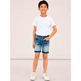 Name it Medium Blue Denim Theo Hayer Noos Shorts