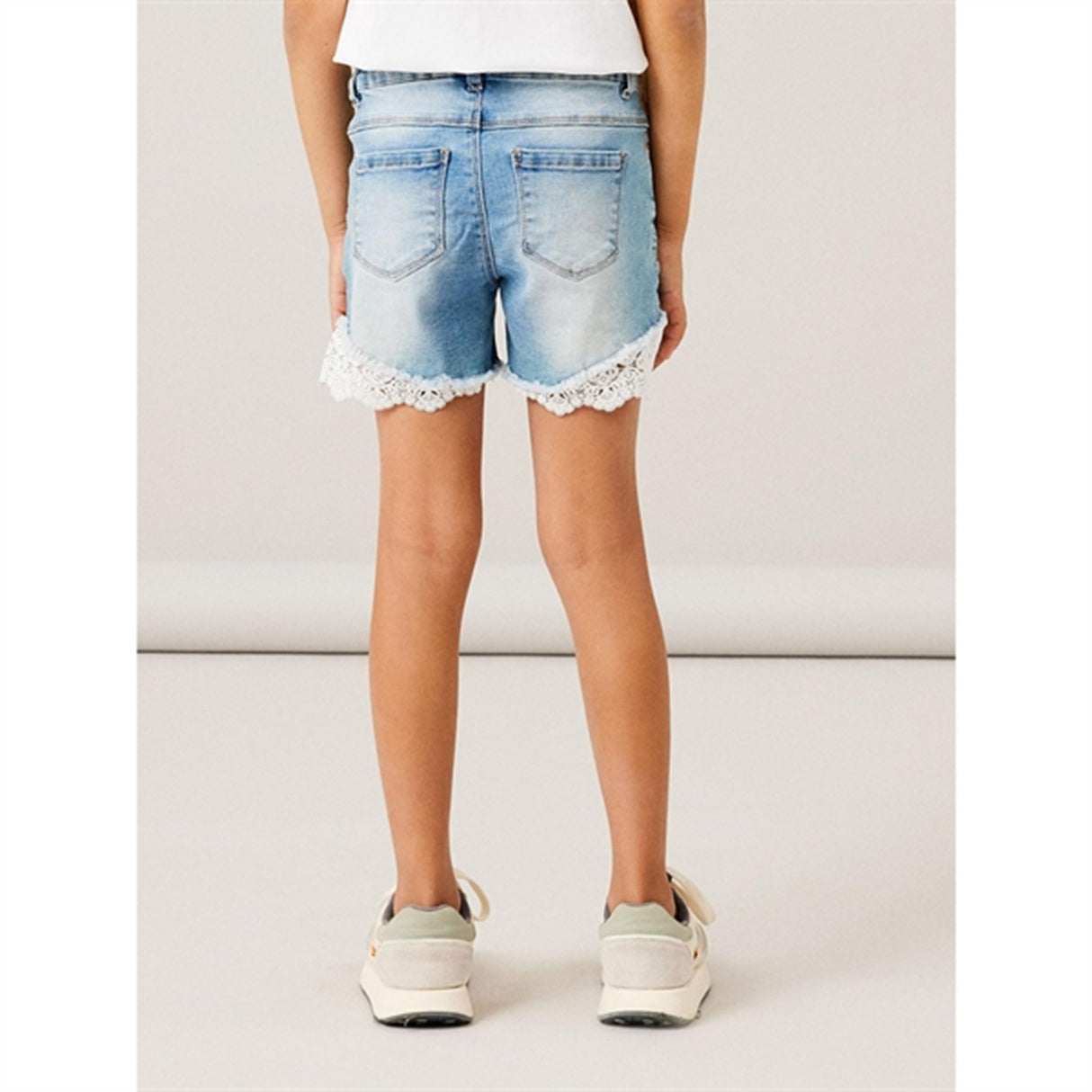 Name it Medium Blue Denim Salli Slim Denim Shorts Noos