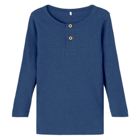 Name it Bijou Blue Kab Noos Bluse