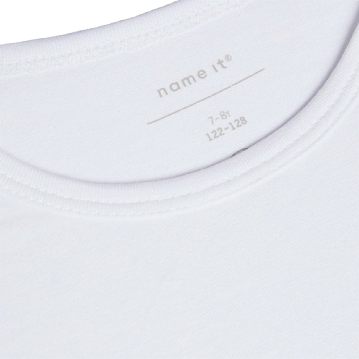 Name it Bright White Slim T-Shirt 2-pak Noos 3