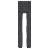 Name it Dark Grey Melange Rib Strømpebukser 2-pak Noos 4