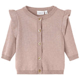 Name it Rose Smoke Temollie Strik Cardigan