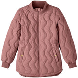 Name it Old Rose Mars Quilted Jakke