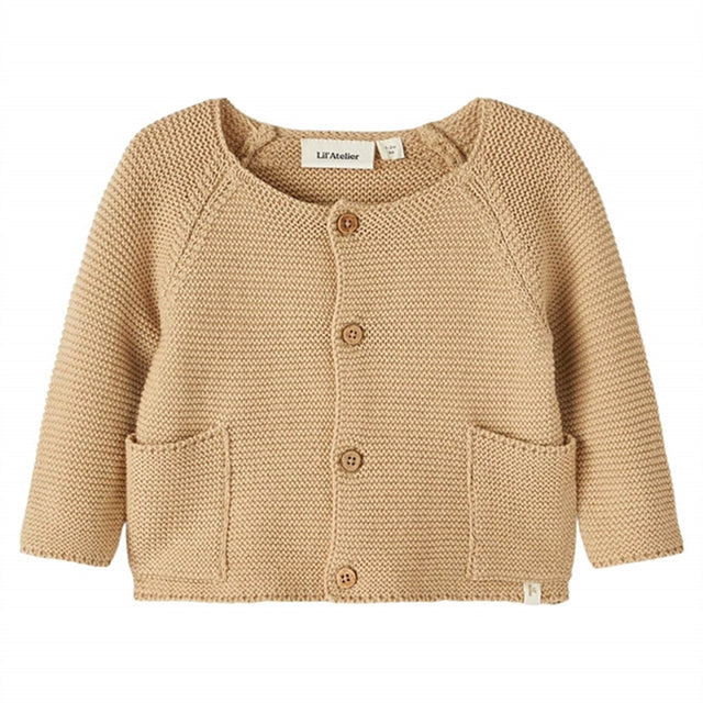 Lil' Atelier Curds & Whey Laguno Loose Strik Cardigan