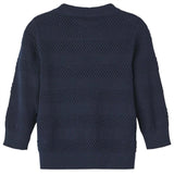 Name it Dark Sapphire Vesto Strik Lynlås Cardigan 3