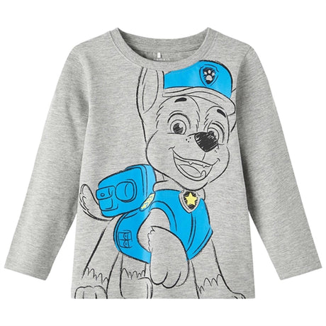 Name it Grey Melange Junas Paw Patrol Bluse